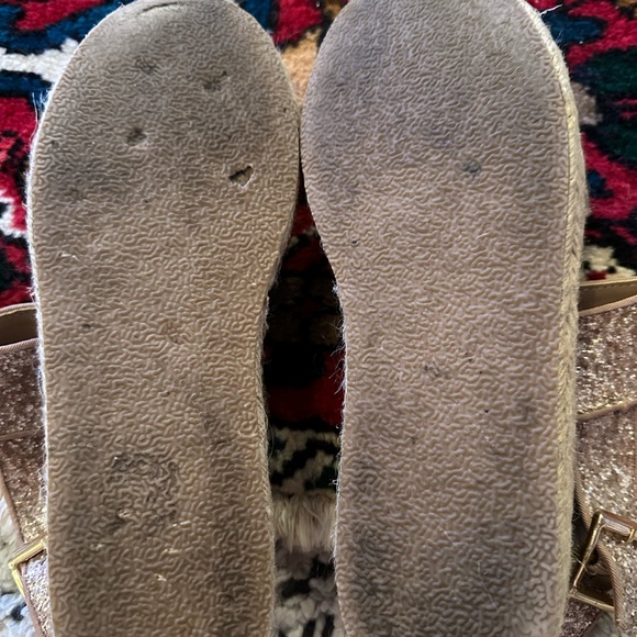 Bibi Lou Pink Wedge Heels - Picture 4 of 5